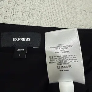 Express large square neck button front fitted vest suit top TS 3545 thumbnail 5
