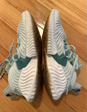 Adidas Alphabounce Instinct Womens Running Shoes Light Blue Teal White size 10 thumbnail 1