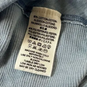 We The Free Blue Oversized Top Women's Shirt Size XS | 55-45 thumbnail 4