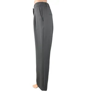Joie Women's Gray Pleated Straight High Waist Ankle Trousers Dress Pants Size 4 thumbnail 2