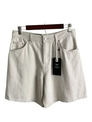 Levi’s Women's‎ High-Rise Casual Shorts in Light Beige-Linen thumbnail 3
