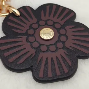 Coach Tea Rose Key Chain/Charm Bag thumbnail 3