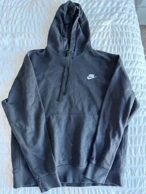 black nike hoodie thumbnail 1