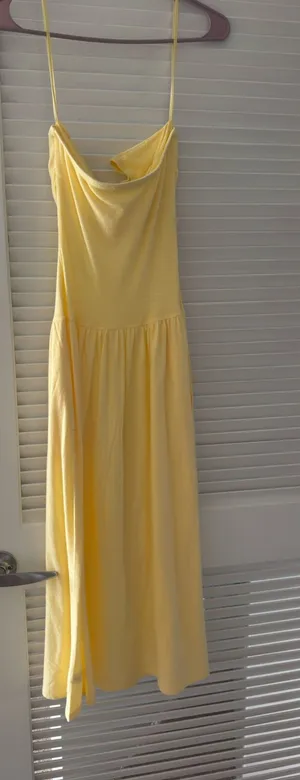 Arie butter yellow dress Size XS thumbnail 1
