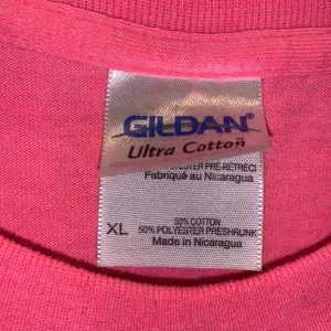 Gildan pink funny life is short casual short sleeve top thumbnail 4
