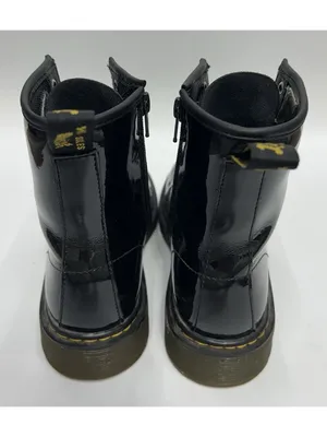 Dr. Martens 1460 Bex Smooth Black Leather Lace Up Boots Womens Size 6 / Mens 5 thumbnail 4