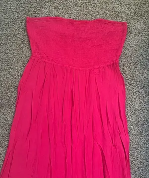 Chi fit pink maxi dress thumbnail 4
