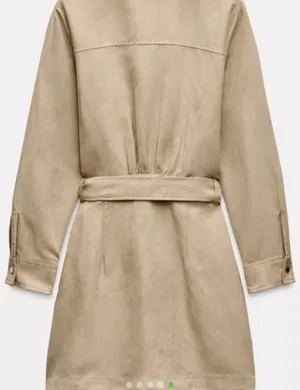 Zara suede mini dress  thumbnail 5