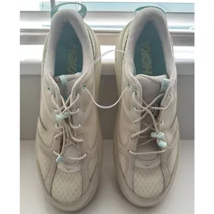 HOKA U Bondi B3 Oat Milk W 14/M 13 Sneaker Cushioned Mesh Activewear Casual Run thumbnail 6