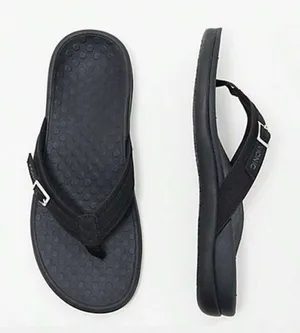 New.Comfortable black Flip Flops/sandals For Women’s Featuring Adjustable Straps Size 9.5 thumbnail 1
