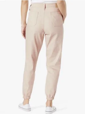 Signature by Levi Strauss Pink Mid-Rise Slim Fit Everyday Jogger sz 28 thumbnail 3