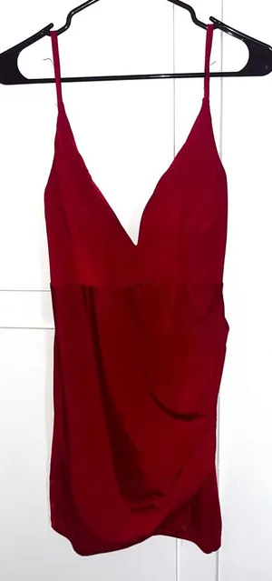 Hello Molly Red Mini Dress thumbnail 1