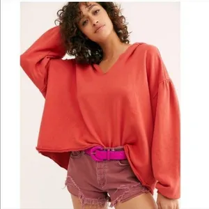 Free People Sunrise Sunset Cropped Hoodie Small thumbnail 1