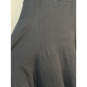 New Lauren Ralph Lauren Cotton Blend A-Line Maxi Skirt Size XL Black thumbnail 4
