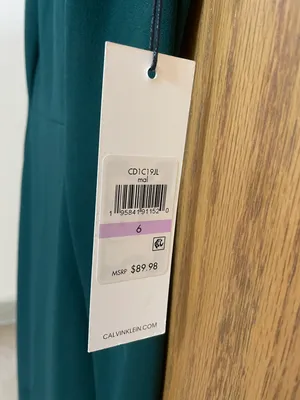 Calvin Klein Green Dress thumbnail 4