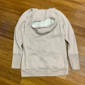 Fabletics Hoodie Womens Small Pullover Sweatshirt Tunic Thumb Holes Athleisure‎ thumbnail 5