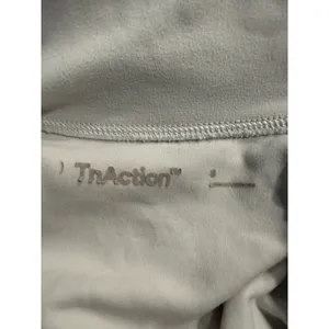 TnaAction Aritzia Women White Cropped Long‎ Sleeve Full Zip Athletic Jacket S thumbnail 5