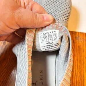 Danskin Womens Cheerful Gray Slip on Sneakers Workout Walking‎ Breathable Sz 9 thumbnail 11