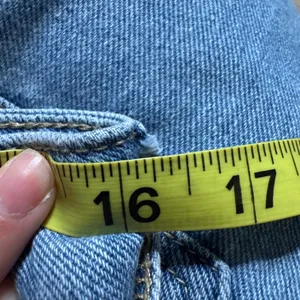 PacSun Mom Jean 29 or 8 Medium Wash Blue Embroidered‎ Daisy Floral Denim Pants thumbnail 10