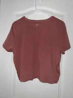 VS Pink Cropped T-Shirt thumbnail 2