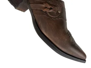 Ariat Leather Western Mules Bronze Size 8 thumbnail 4
