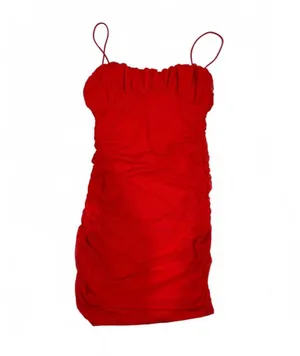 Princess Polly Penney Red Bodycon Dress Ruched thumbnail 3