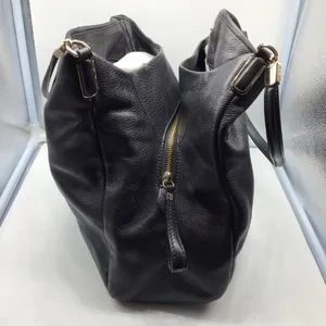 COACH black leather three compartment shoulder bag thumbnail 15