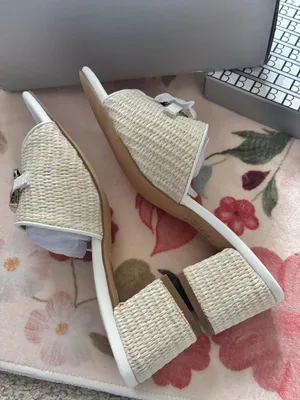 & Other Stories Cream&White Woven Sandals thumbnail 3