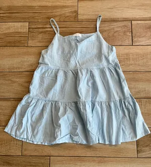 Womens Oak + Fort Blue Mini Dress / Tunic Tank - S thumbnail 1