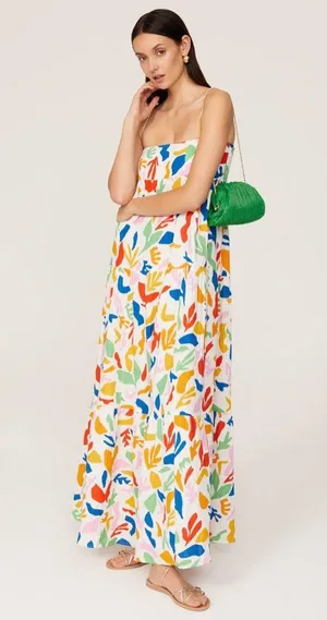 Show Me Your Mumu Long Weekend Maxi Dress Primary Paradise size Medium M thumbnail 2