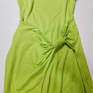 Superdown Brie Maxi Dress in Lime Medium thumbnail 5