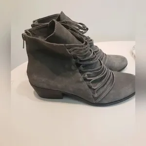 Yellow Box Leather Booties Size 8 thumbnail 2