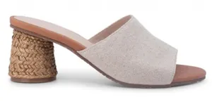 Chocolat Blu Baylee block heel slides sz 8.5 thumbnail 1
