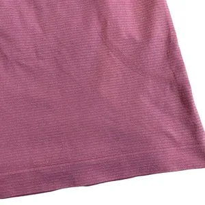 Lululemon 6 Swiftly Tech Racerback Tank Top Rose‎ Pink Metallic Silver Stripe thumbnail 4