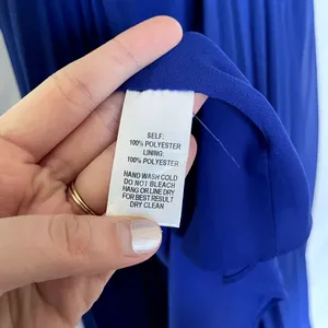 Lulus‎ Midi Wrap Dress XS Royal Blue Women Flutter Sleeve Chiffon thumbnail 6