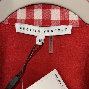 Anthropologie English Gingham Cropped Jacket(Size Medium) thumbnail 8