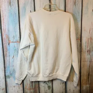 Hanes Vintage Christmas Home for the Holidays Baltimore, OH Puffy Paint Sweatshirt thumbnail 5