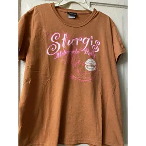 STURGIS MOTORCYCLE RALLY Tee women’s XL Black Hills‎ Classic Harley Davidson thumbnail 2