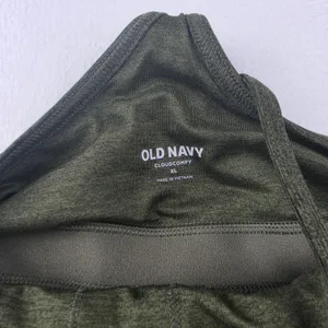 Old Navy NWT CloudComfy Active Dress XL Olive Green Heather Built-in Bra Shorts thumbnail 5