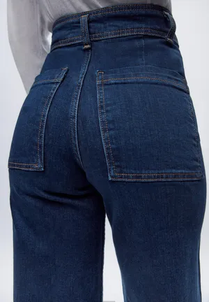 Zara High Waisted Jeans thumbnail 5