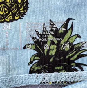 IAB MFG Pineapple shorts size small Blue thumbnail 4
