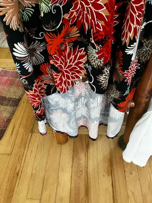 Cold Shoulder Flower Print Dress Size Sp thumbnail 6