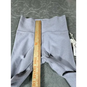 Vuori Clean Elevation Legging Rain Heather Gray Womens Small Wide Waistband New thumbnail 13