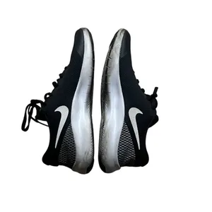 Nike Flex Experience RN 7 Womens Running Training Shoes Black White Swoosh thumbnail 7