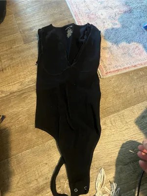Free people intimately seamless black bodysuit small thumbnail 6