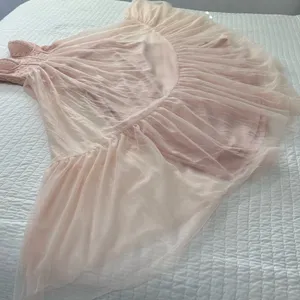 Selfie Leslie Gown Strapless Dancing With Me Sweetheart Tulle Midi Dress Pink thumbnail 6