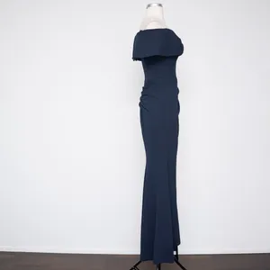 Xscape - Bow Off the Shoulder Scuba‎ Knit Cocktail Dress thumbnail 3