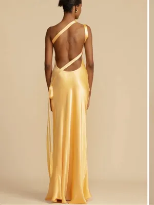 Arcina Ori yellow dress Monique Dress in color sunshine thumbnail 4