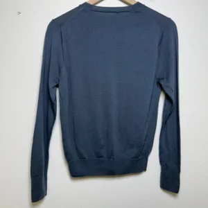 Muji Women 100% Merino Wool Sweater Medium‎ Minimalist Luxury Preppy Heritage thumbnail 4