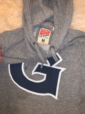 Georgetown University Hoddie Gray Size M thumbnail 2